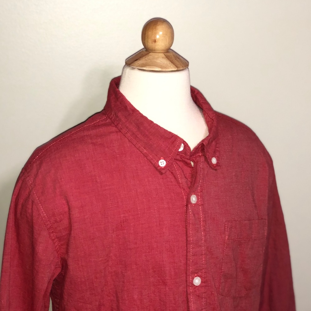 Boys Long Sleeve Button Down Shirt from Old Navy
